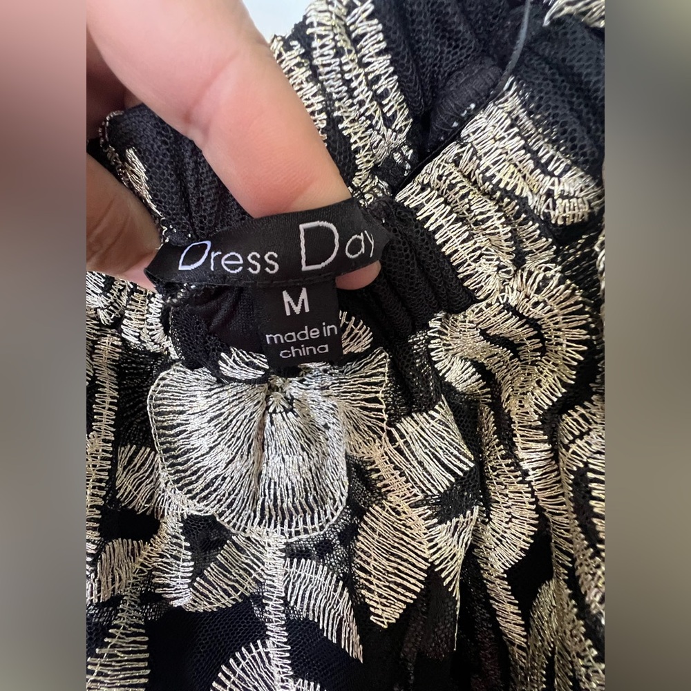 Black and Silver Women's Dress
